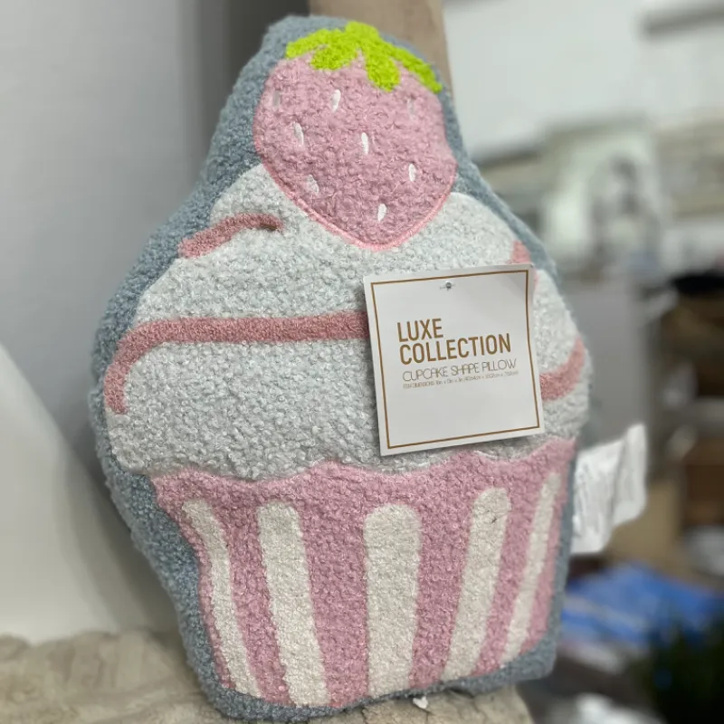 Cojín en forma de cupcake