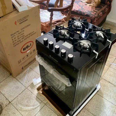 Fogón a gas con horno marca Challenger Ref: Santorini