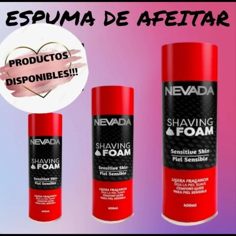 Espuma para afeitar