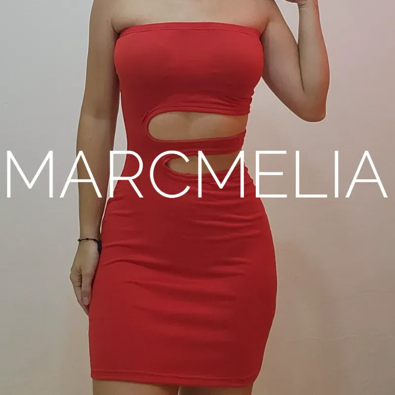 VESTIDO MINI SILUETA (ENCARGO)