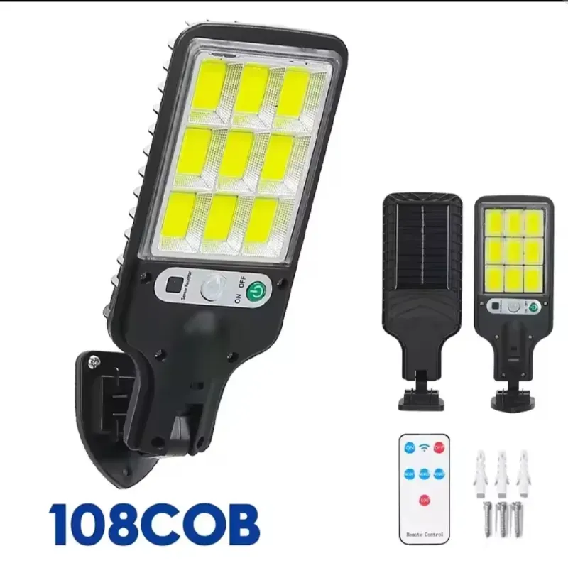 ☀️ Lámpara Solar LED Exterior con Sensor de Movimiento