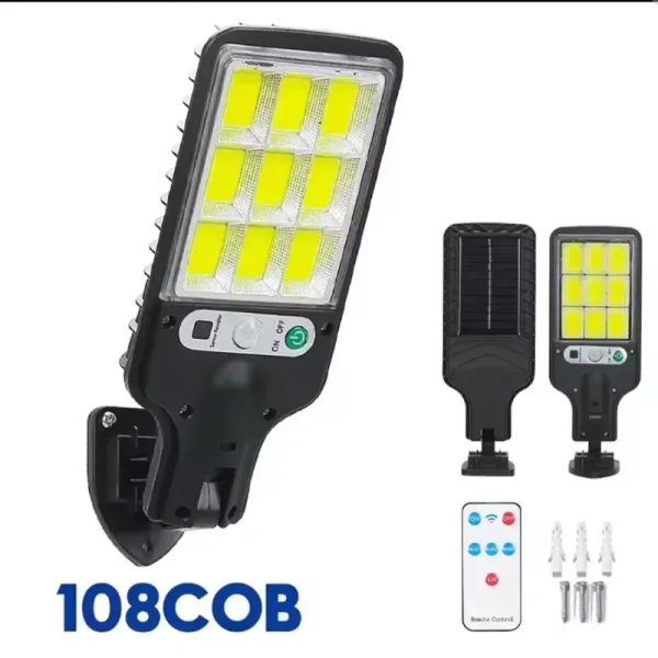 ☀️ Lámpara Solar LED Exterior con Sensor de Movimiento