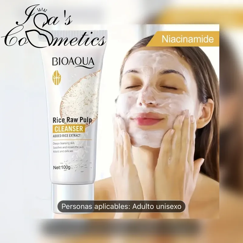 Limpiador facial de pulpa de arroz (3.4onz)