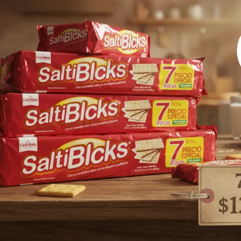 Galletas de Soda SaltiTacos