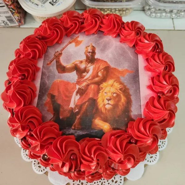 Cake comestible