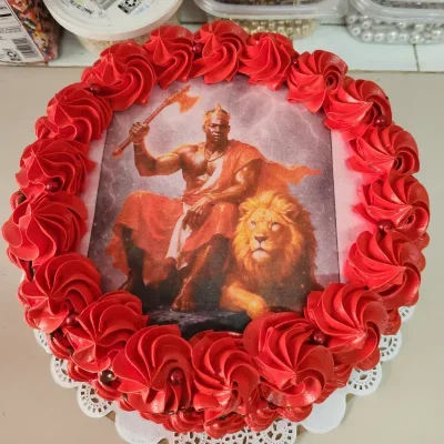Cake comestible