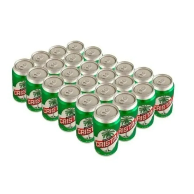 Caja de Cerveza Cristal 24 Unidades - Lata 12 oz (355 ml) c/u