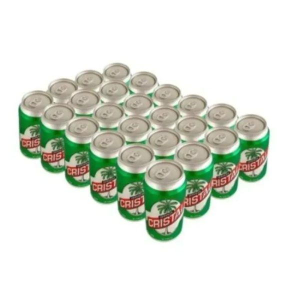 Caja de Cerveza Cristal 24 Unidades - Lata 12 oz (355 ml) c/u