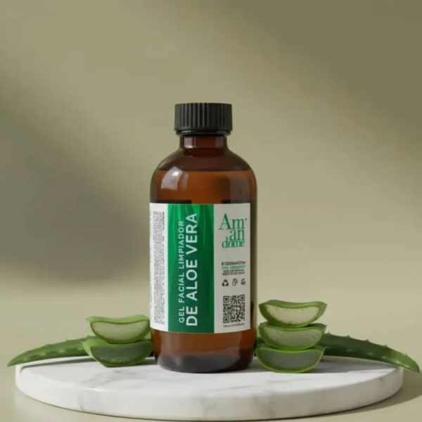 Gel facial de aloe vera