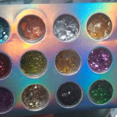 Papel de oro en colores