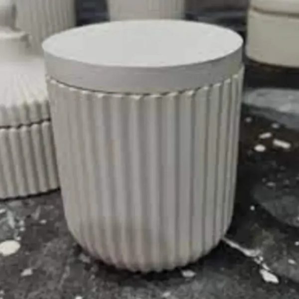 Pote de Cerámica con Tapa
