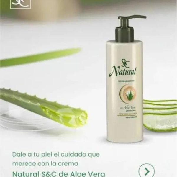 Crema para la piel Sábila