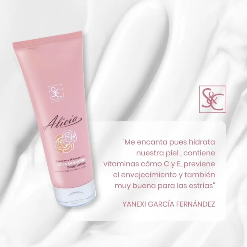 Crema Alicia rosada