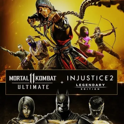 MK11 Ultimate + Injustice 2 Legendary Edt permanente para PS4 - PS5