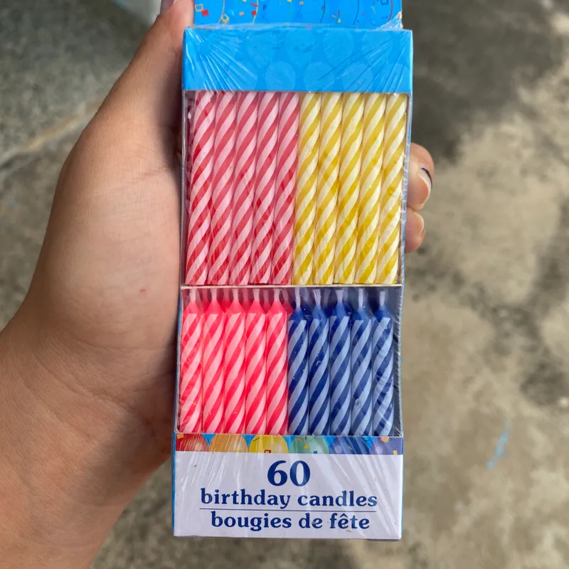 Velitas de cumpleaños