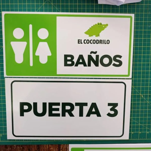 Señalética [A COTIZAR POR DIMENSIONES]