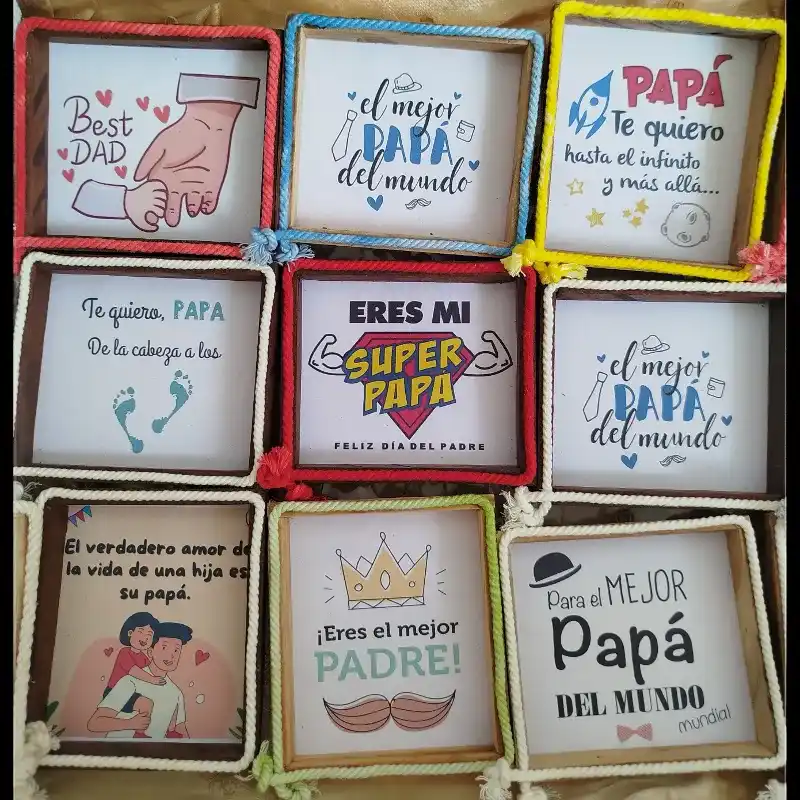 Cuadrito Decorativo Papá
