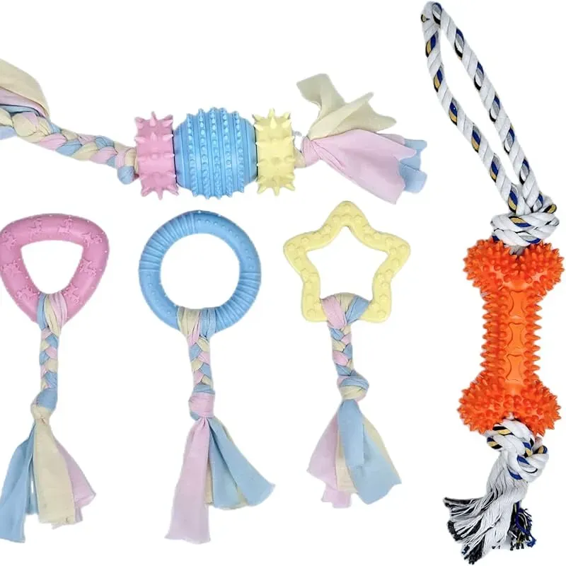 Juguete macizo con cordón