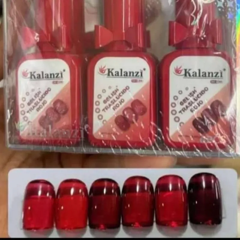 Pintura Gel Rojo traslucido