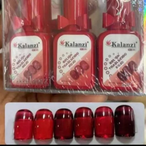Pintura Gel Rojo traslucido