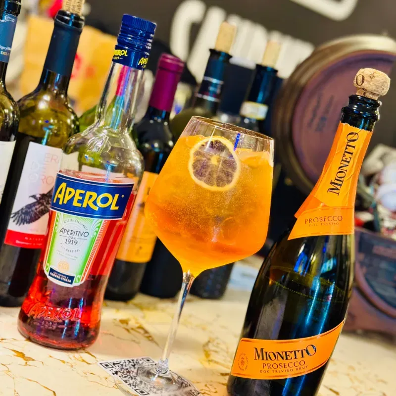 Cóctel Aperol Spritz