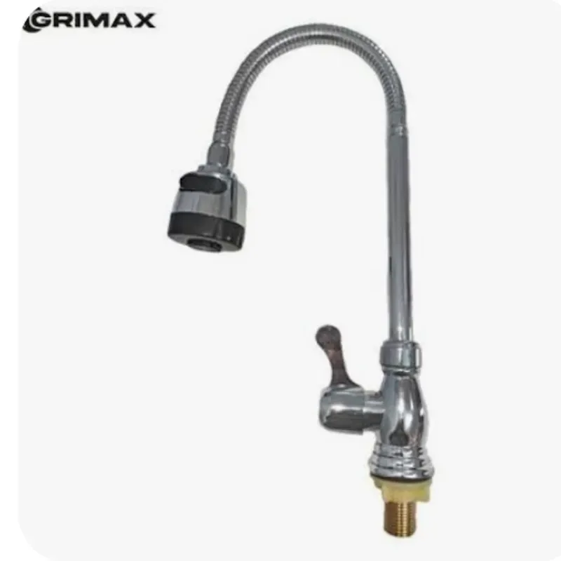 Llave para fregadero cuello ganso