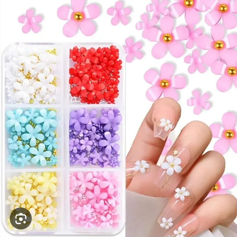 Cajita de flores pequeñas