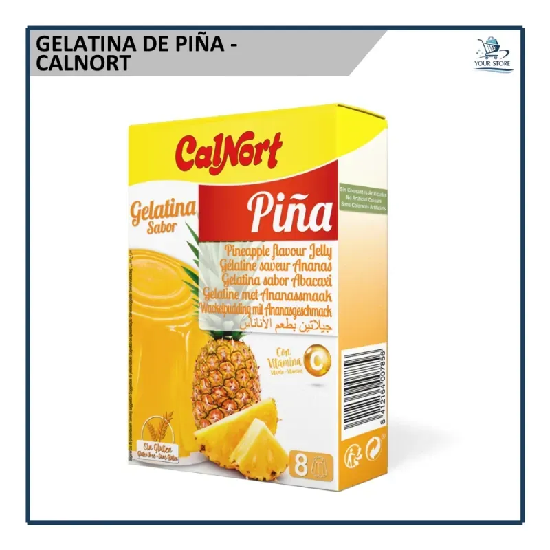 Gelatina de Piña - CalNort (170g)