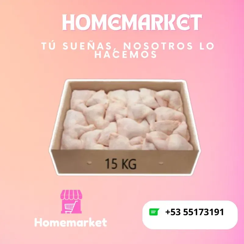 Caja de pollo de 33 libras