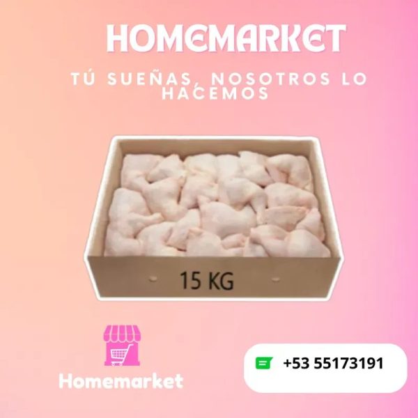 Caja de pollo de 33 libras
