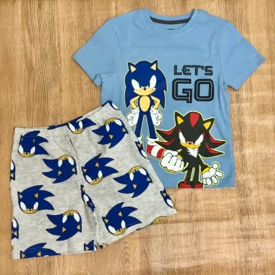 Conjunto de Sonic color azul