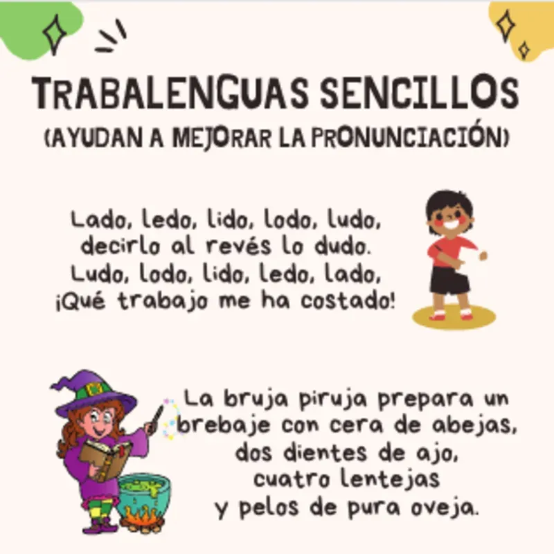  Trabalenguas 