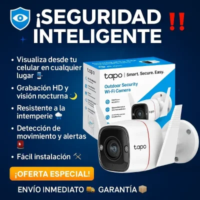 Cámara de Seguridad Profesional TP-Link Tapo C310