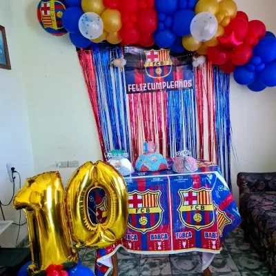 Decoración con tematica de Barca
