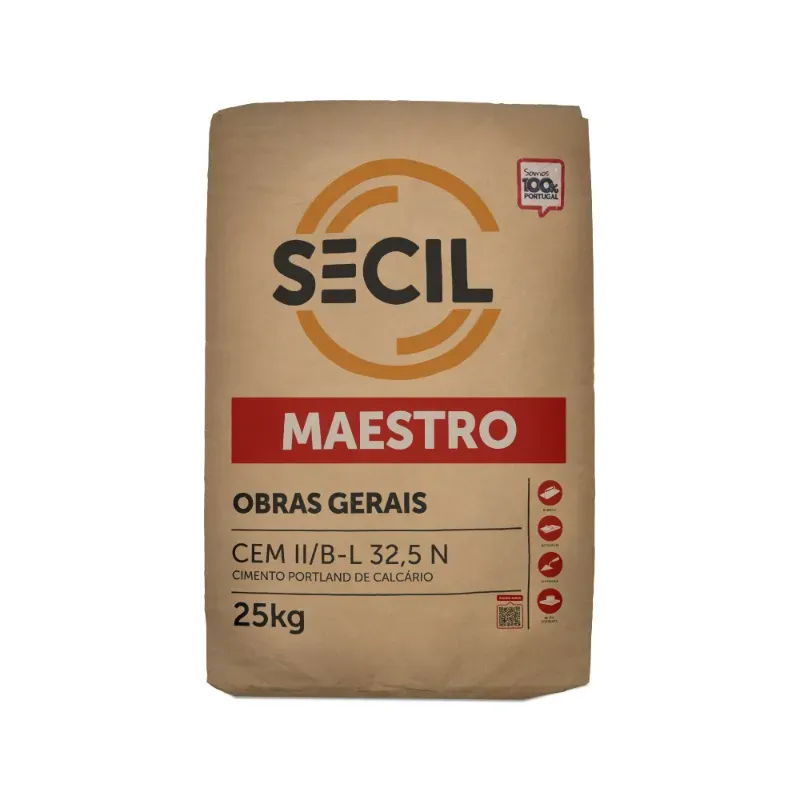 Cemento gris Secil P-350 (25 kg)