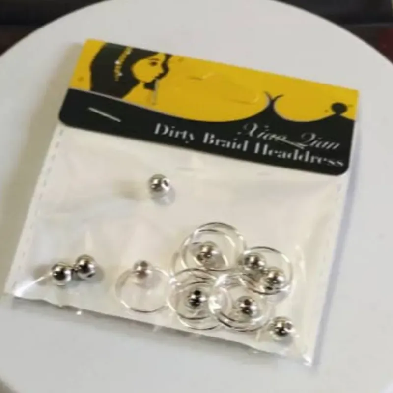 Adornos para trenzas (Arito y bolitas)