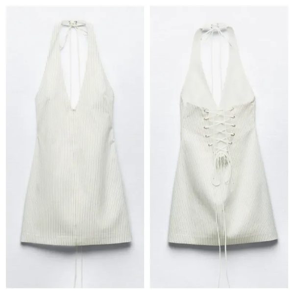 Vestido Zara rayas