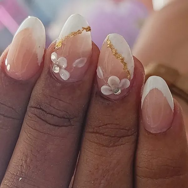 Diseño de uñas cortas