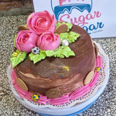 Sencillos con cobertura de chocolate y confituras