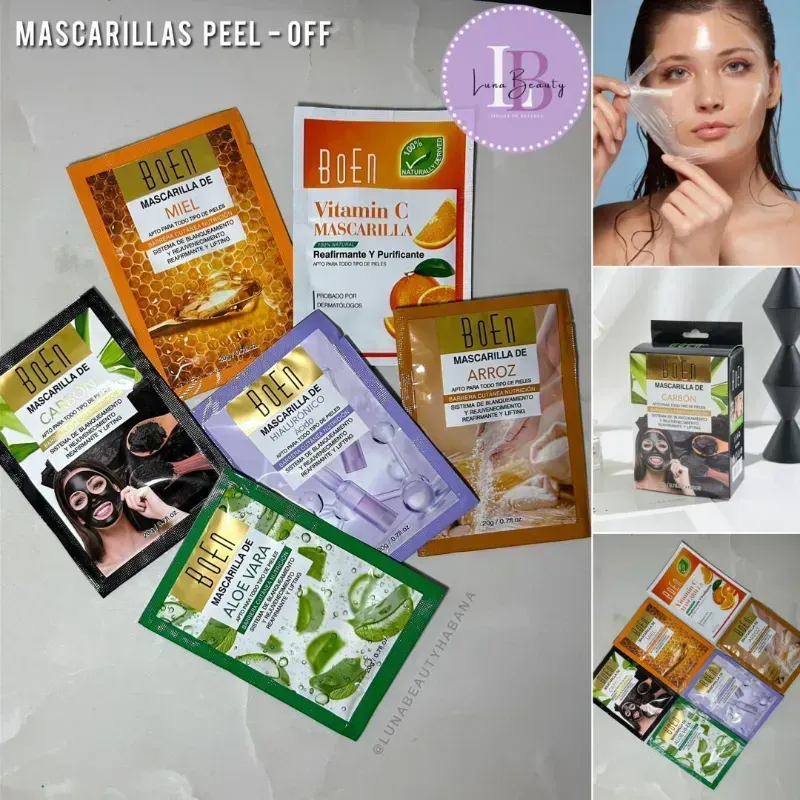 Mascarillas Faciales Peel - Off
