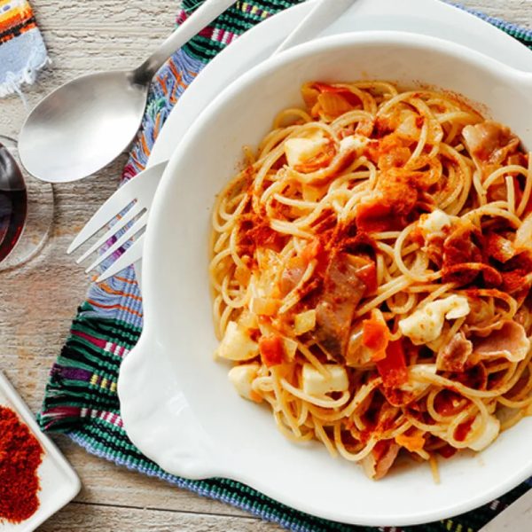 Espaguetis de Jamón