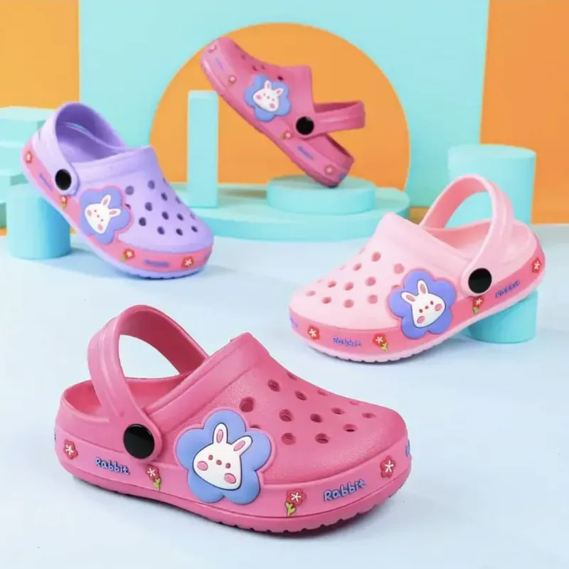 Crocs con conejo
