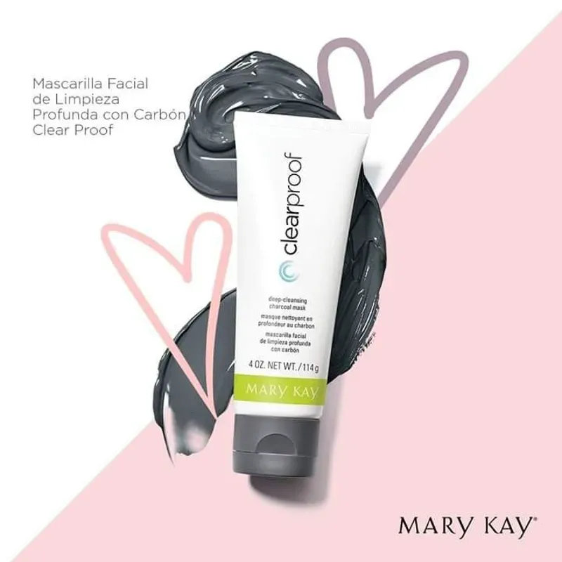 Mascarilla facial limpieza profunda carbón Clear Proof