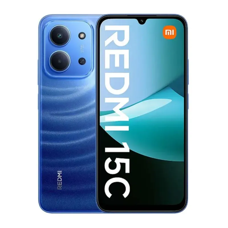  Xiaomi Redmi 15C – 8GB RAM (4GB + 4GB virtual), 128GB – Azul