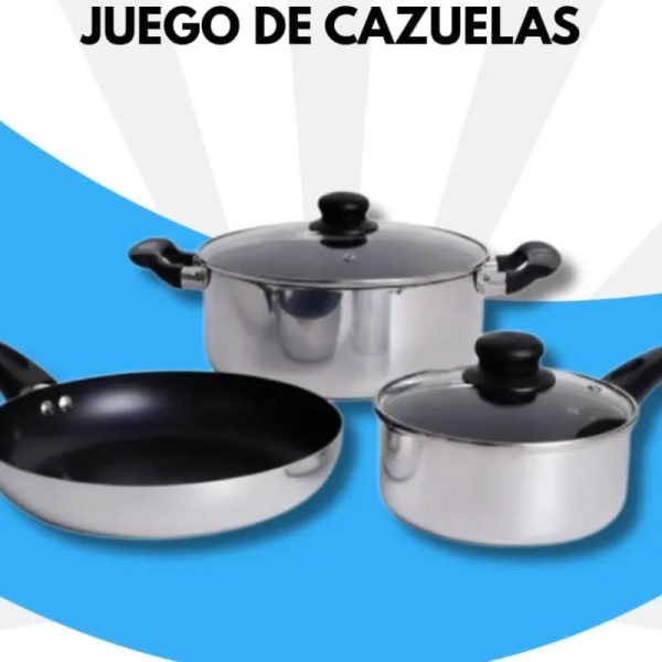 Juego de cazuelas