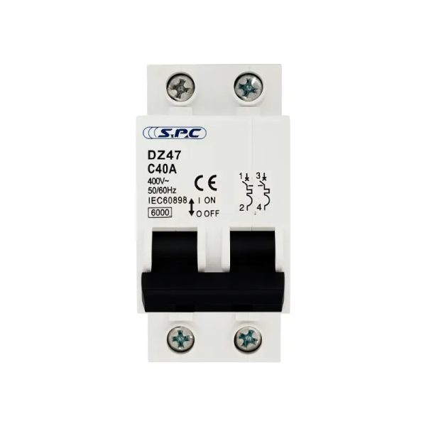 Breaker- termomagnético 40 A 2 polos S.P.C DZ47