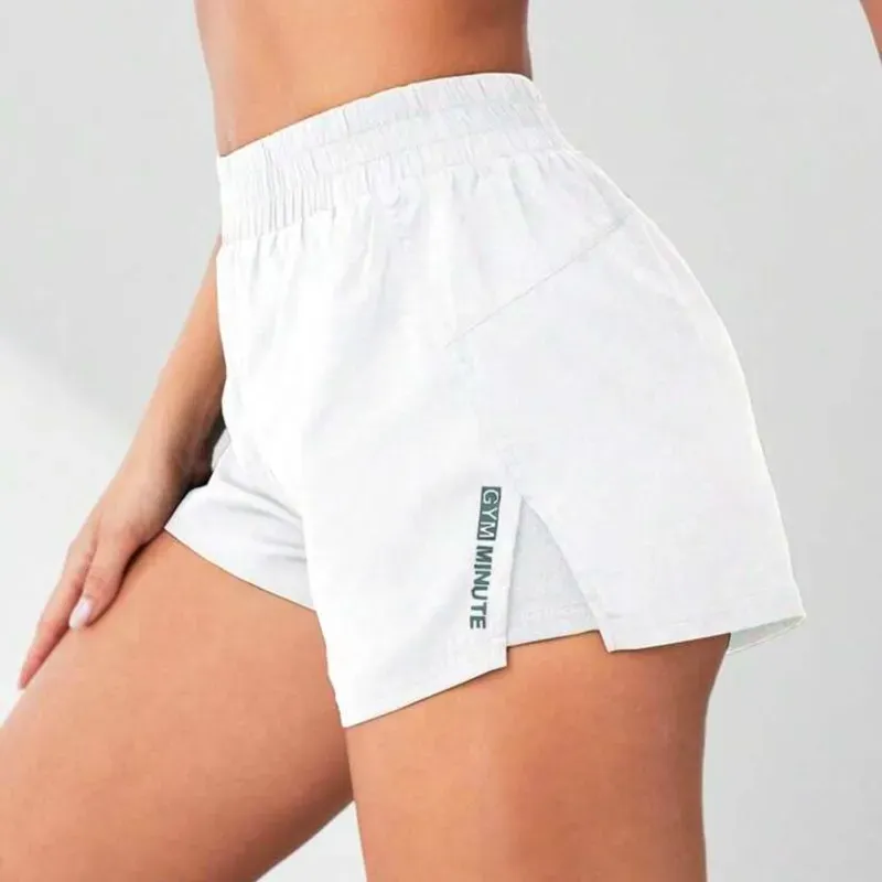 Short blanco con licra