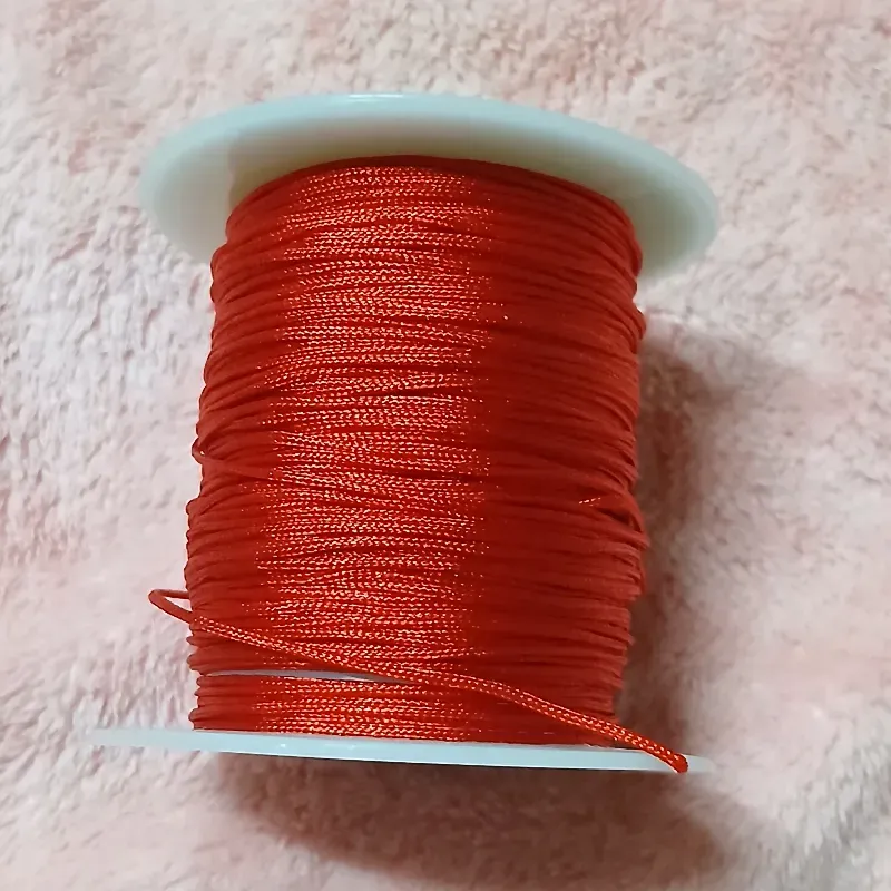 Hilo chino rojo sangre 0.8 mm