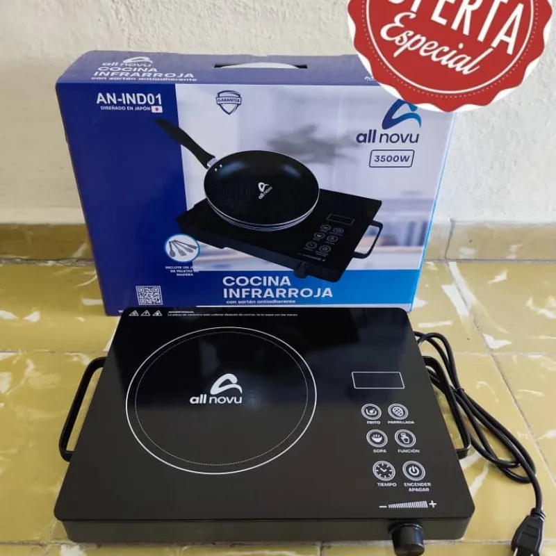 Hornilla inflarojo all novu 3500 w