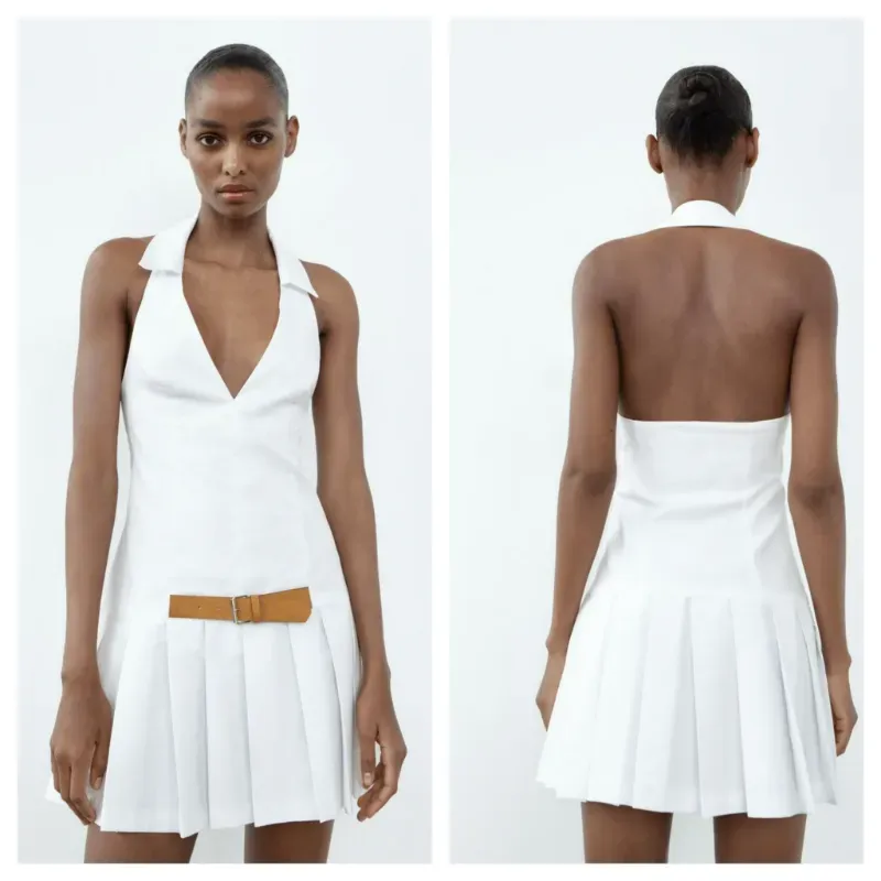 Vestido Zara hebilla